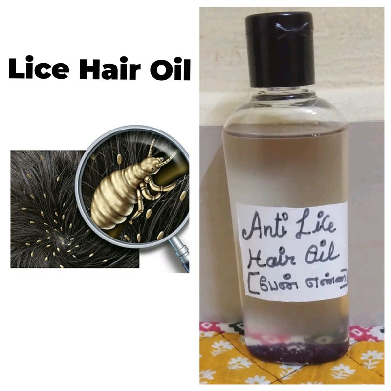 Anti Lice Hair Oil