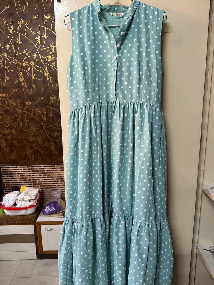 Sea Green Maxi Dress