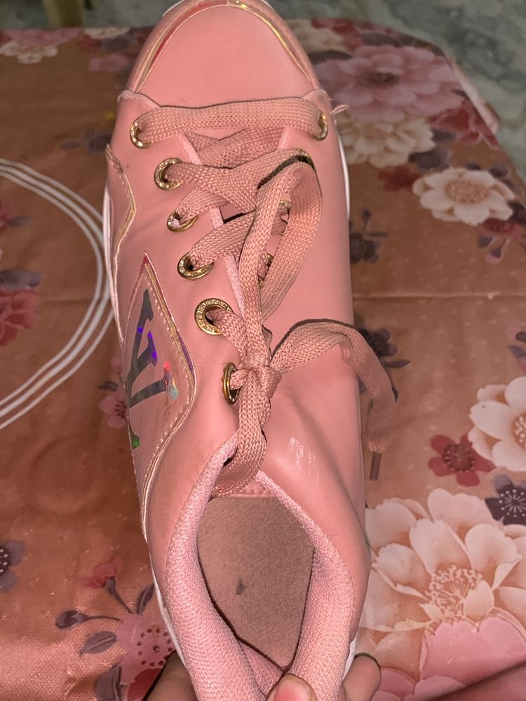 Pink Colour Shoes