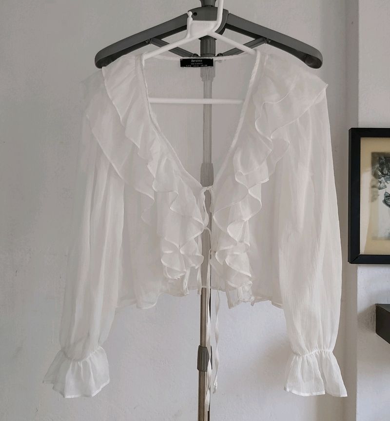 Brishka Ruffle Top