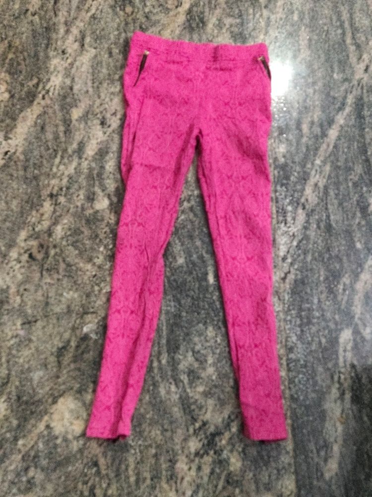 pink Jeggins