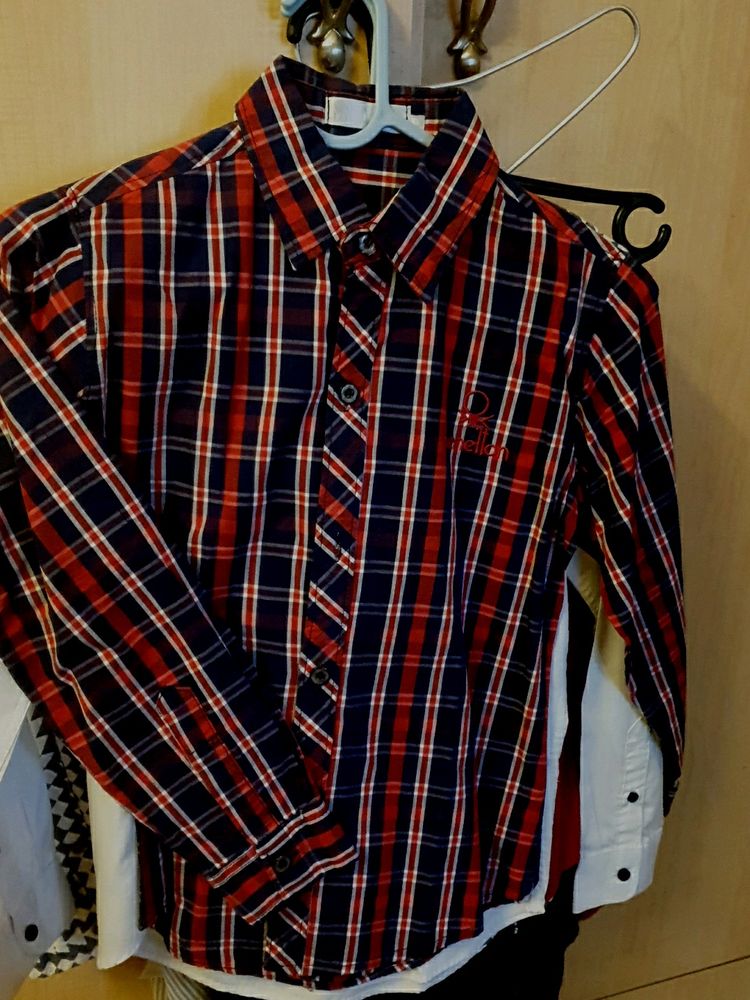 Boys Checked Shirt