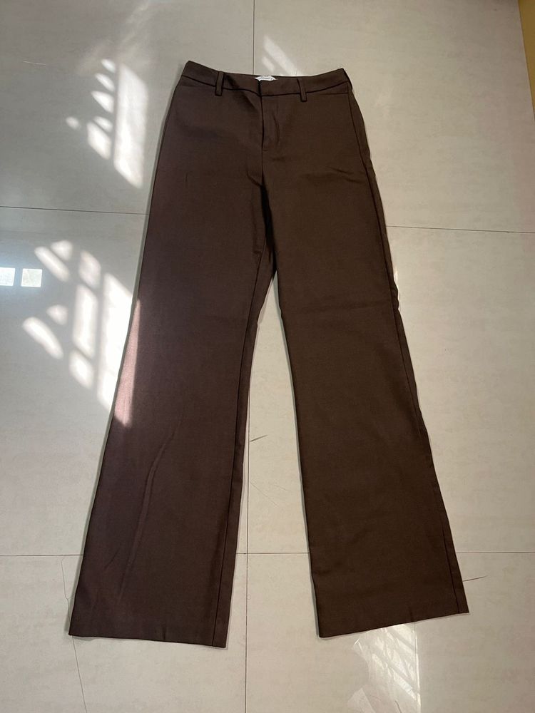 TAILORED BROWN PANTS