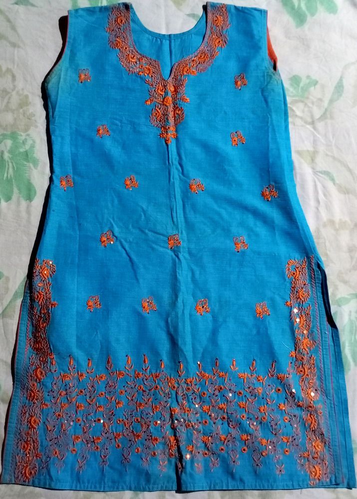 Blue kurta