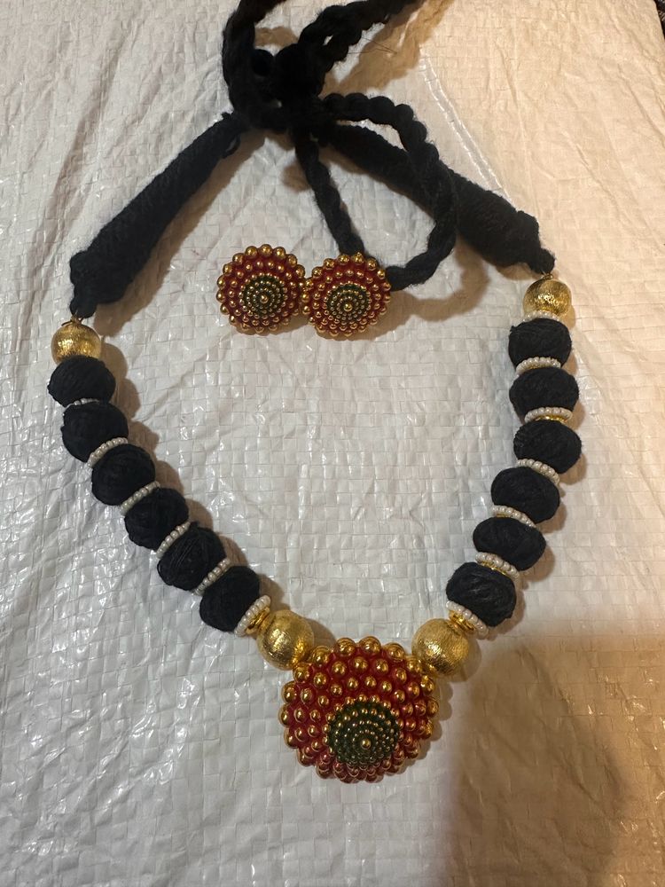 Neck Piece With Earring