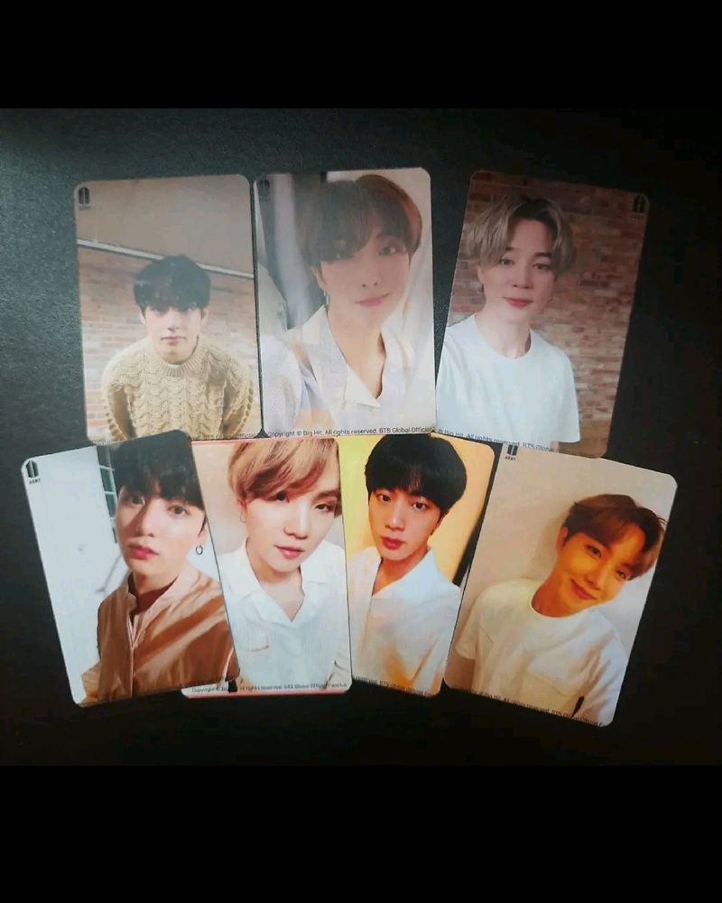 Bts Members Photocard Set(7 Piece)