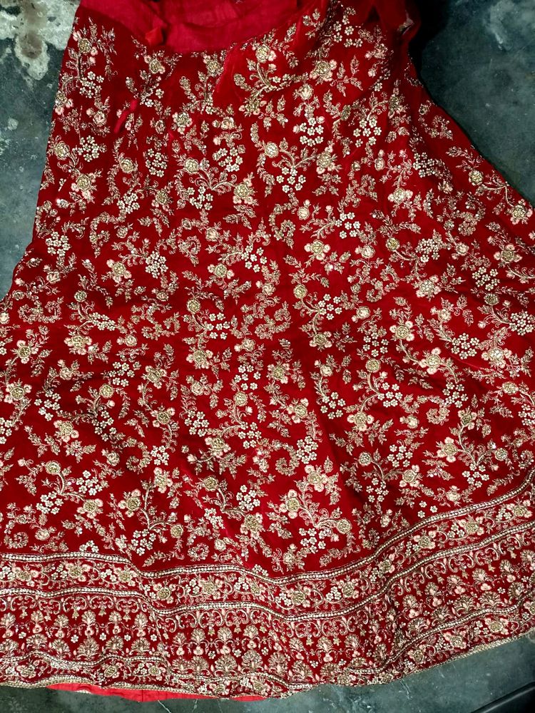 Full Dabka Work Embroidery Lehnga