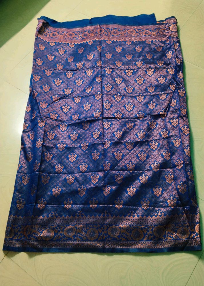 Banarasi Silk Gadwal Design Saree