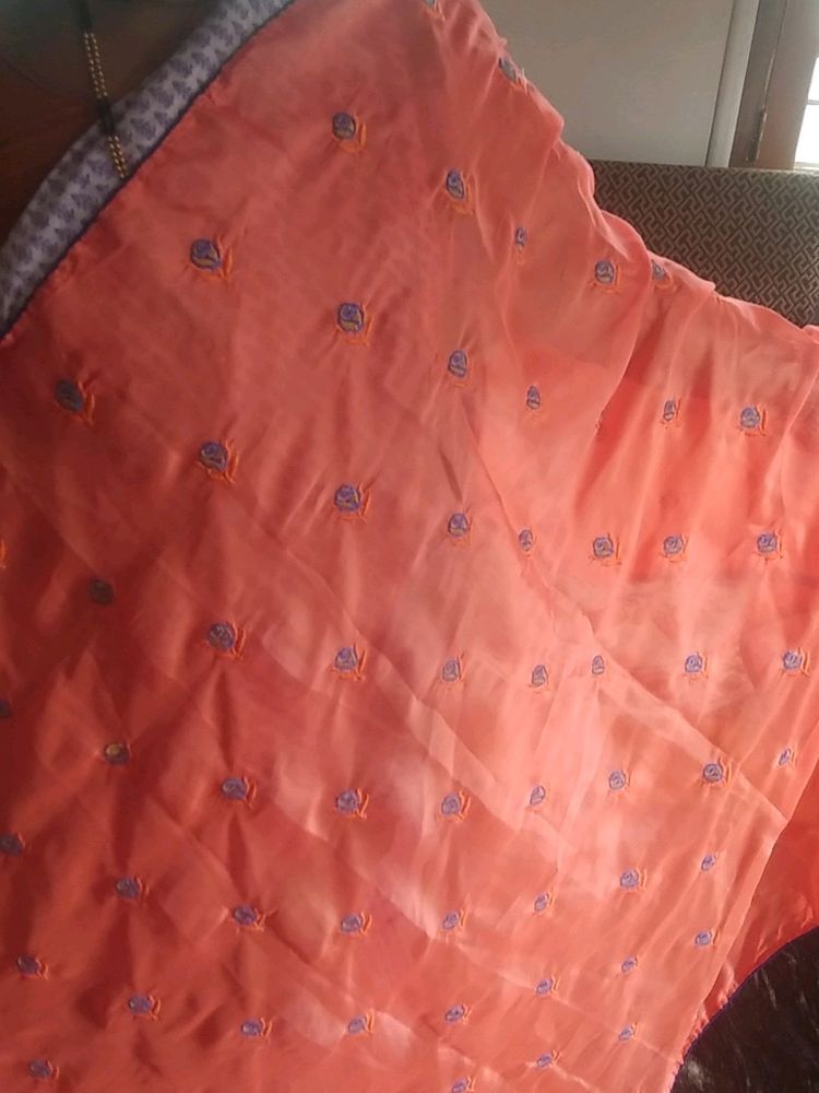 🧡💙Amma Light Weight Saree🧡💙