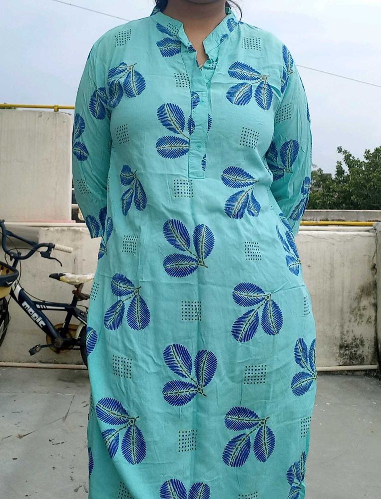 Sale !! Blue Long Kurta