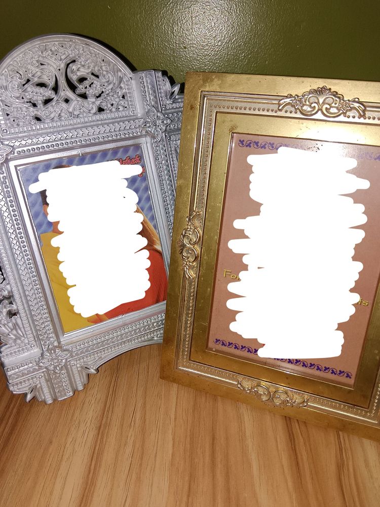 🌿 Vintage Ornate Photo Frames - Set of 2 🌿