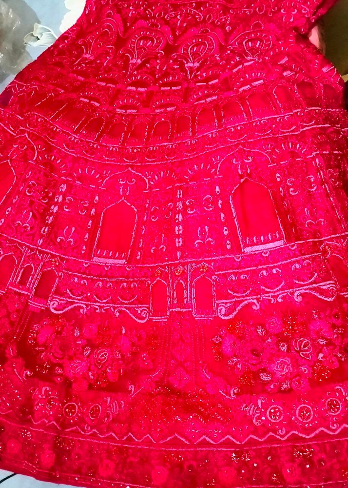 Rani Magenta Colour Bridal Lehnga