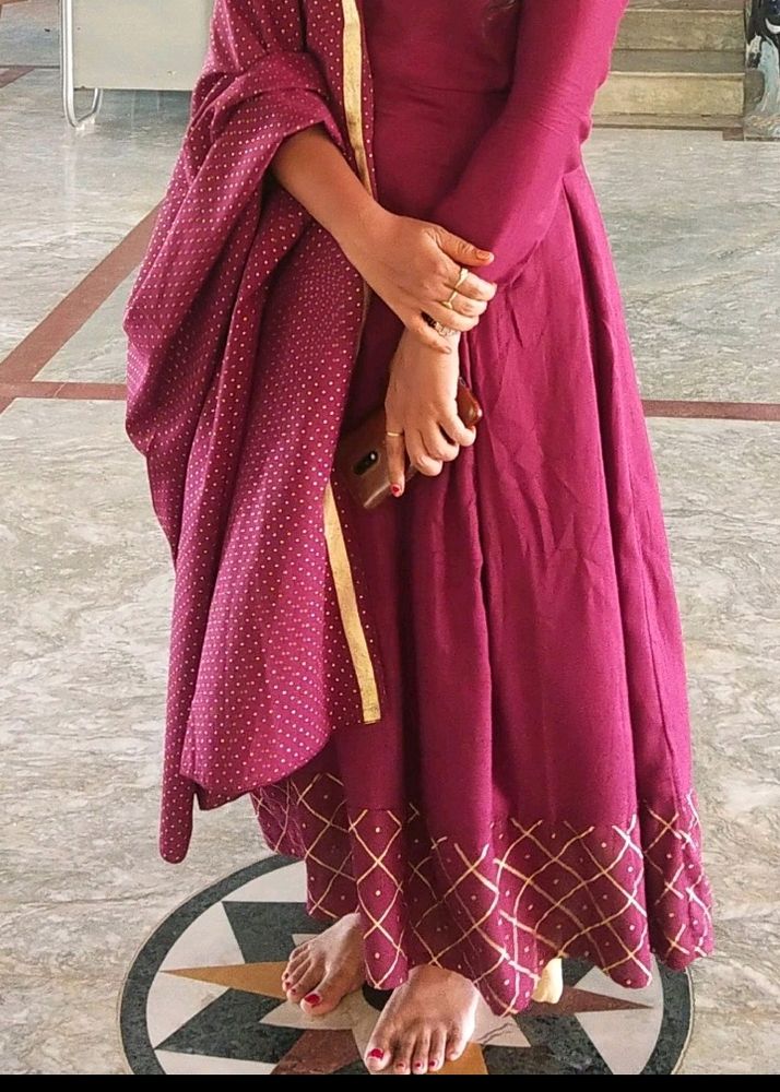 Long Dress With Dupatta