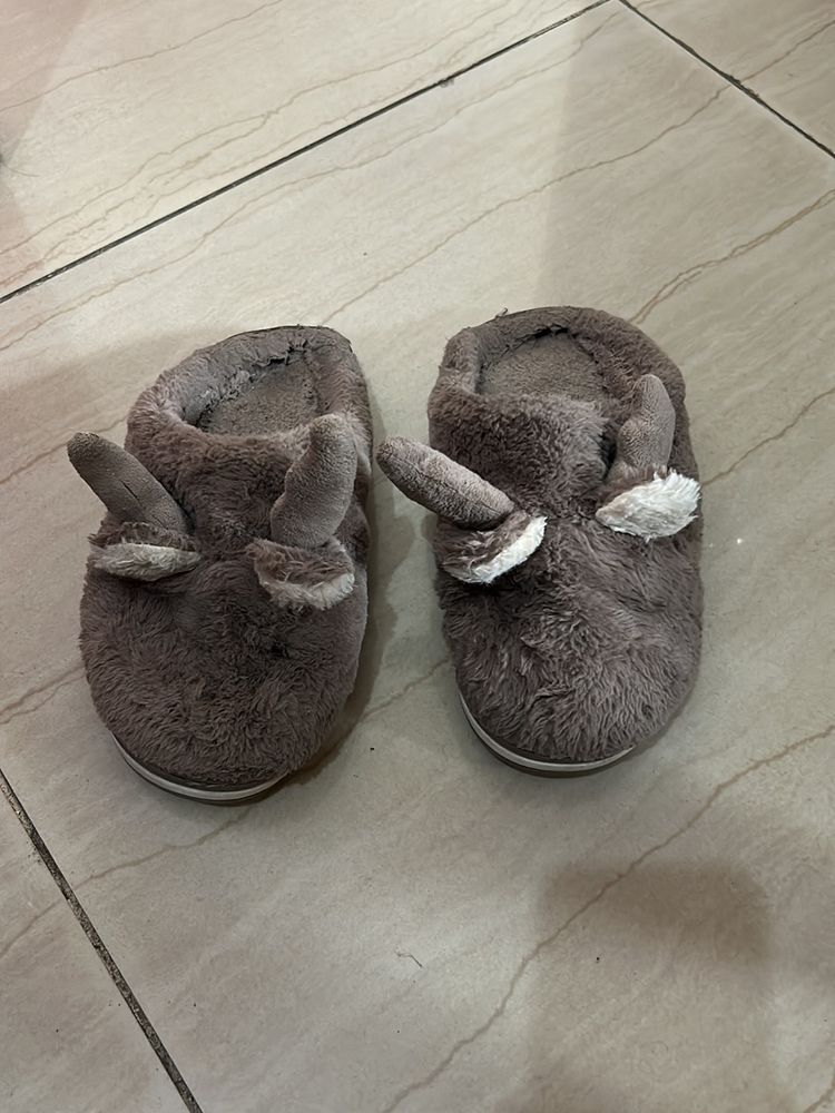 Woollen Winter Slippers