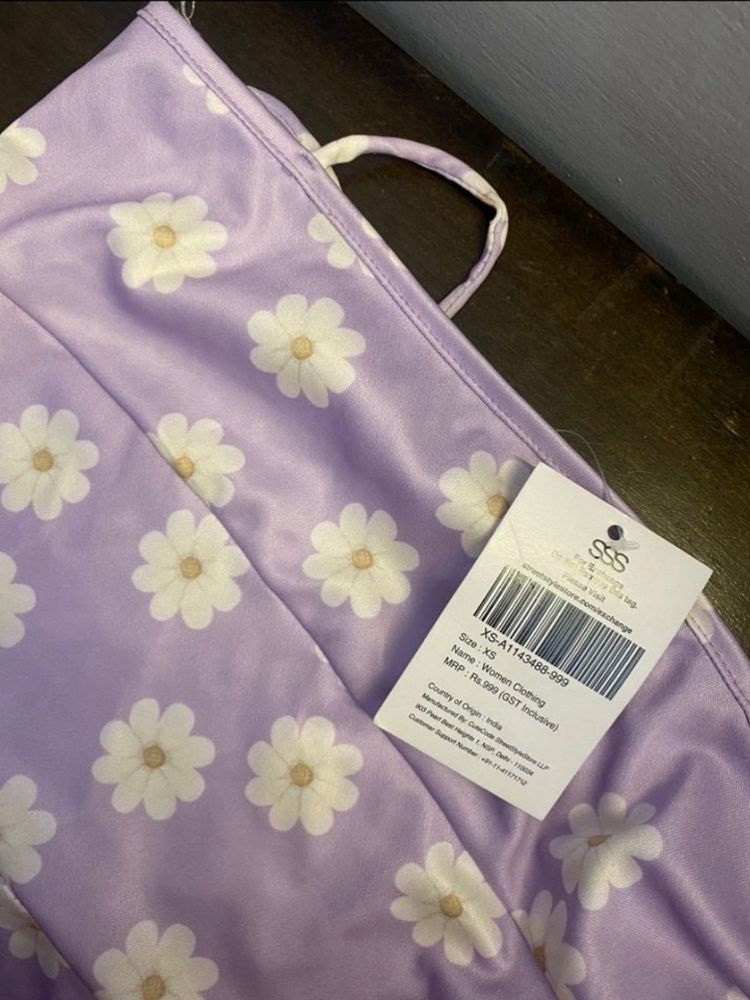 New Lavender Mini Euphoria Dress