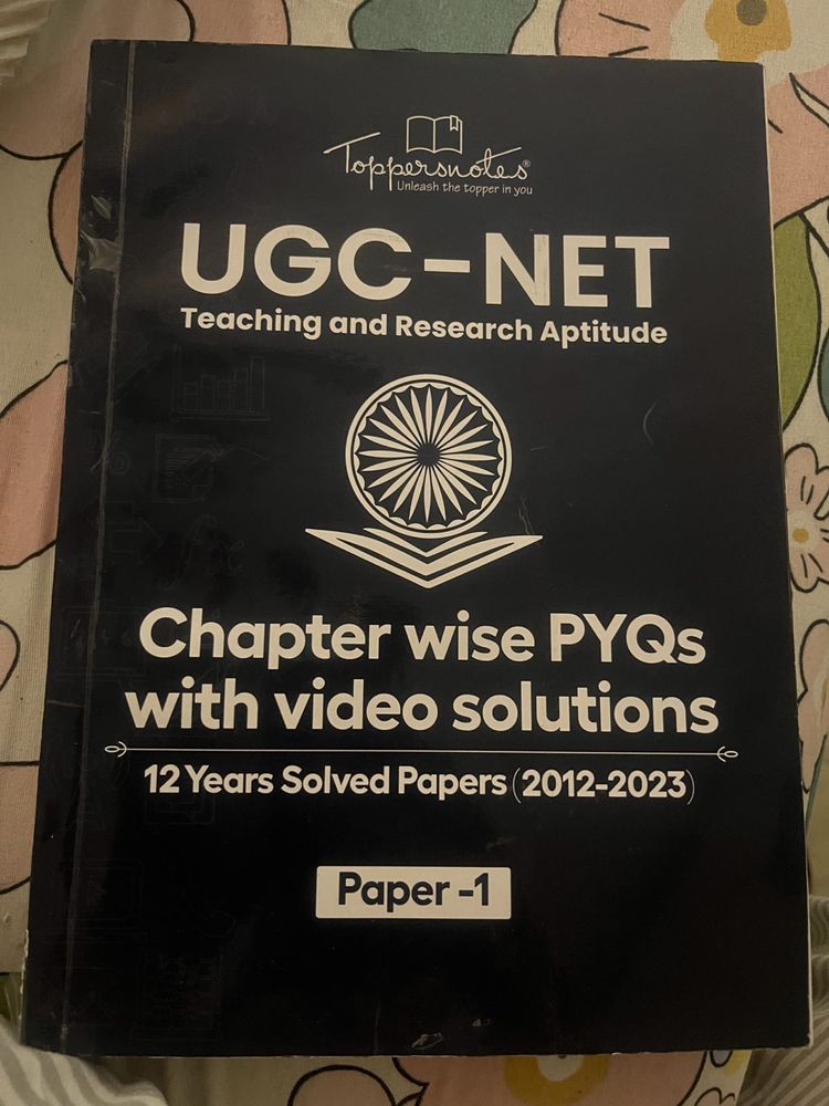 Ugc Net 12 Years Solved Paper