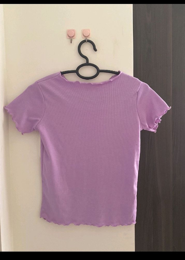 LAVENDER CUTE TOP