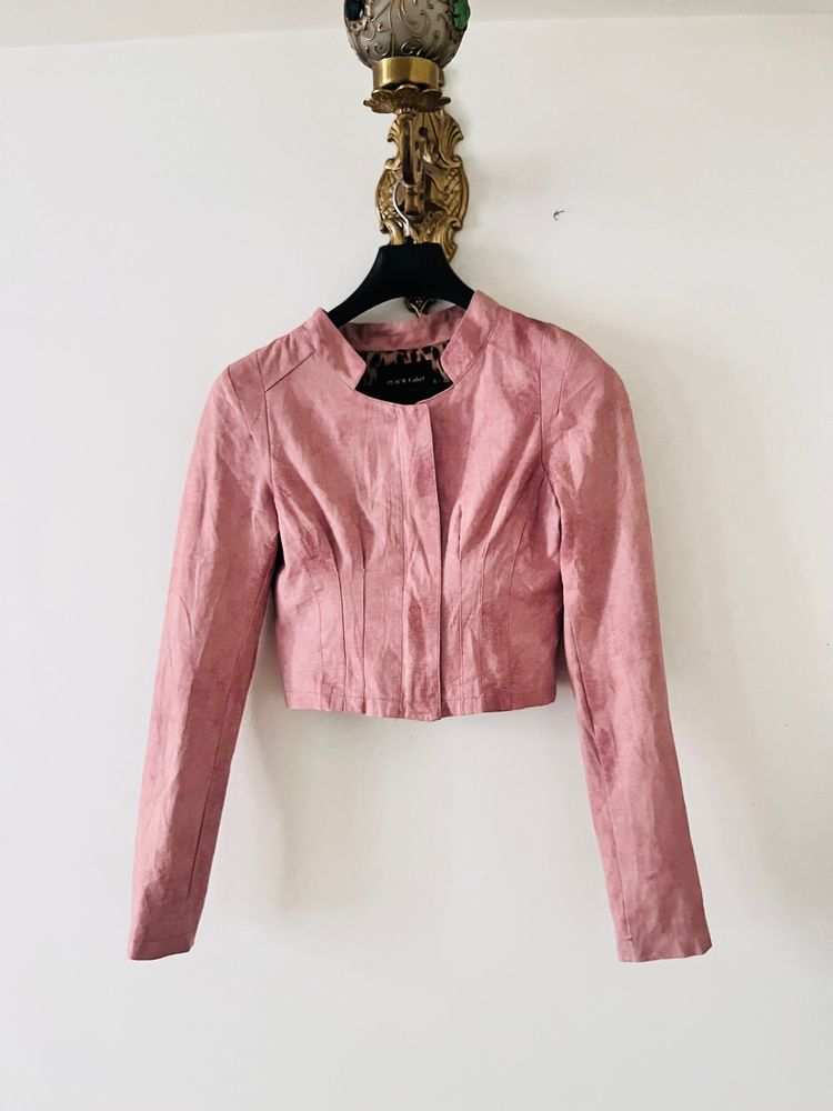 Biker Crop Jacket-sale Offer