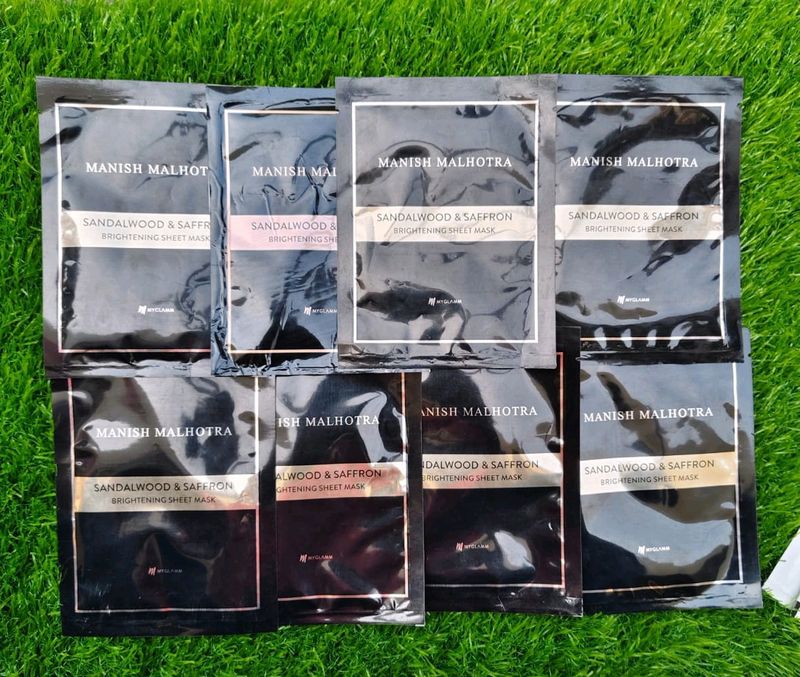 8 Manish Malhotra Sheet Mask