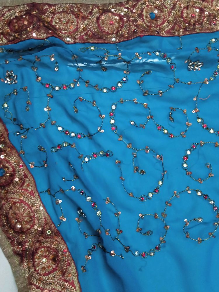 Fully Worked Saree