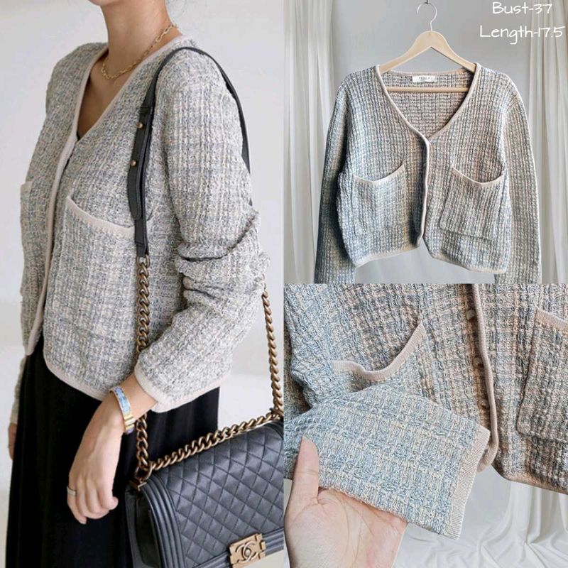 Tweed Cardigan