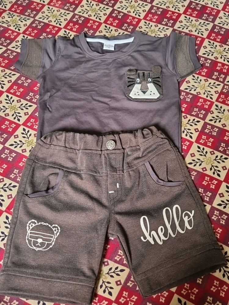 Kids T-shirt Bottom Set