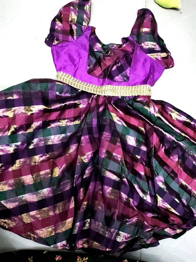 New Silk 2year Girl Frock