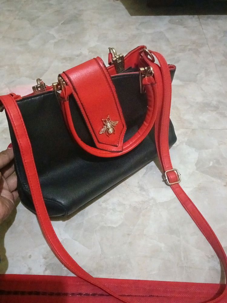 ... Branded Hand Bag Only Back Side Zip Is Not W