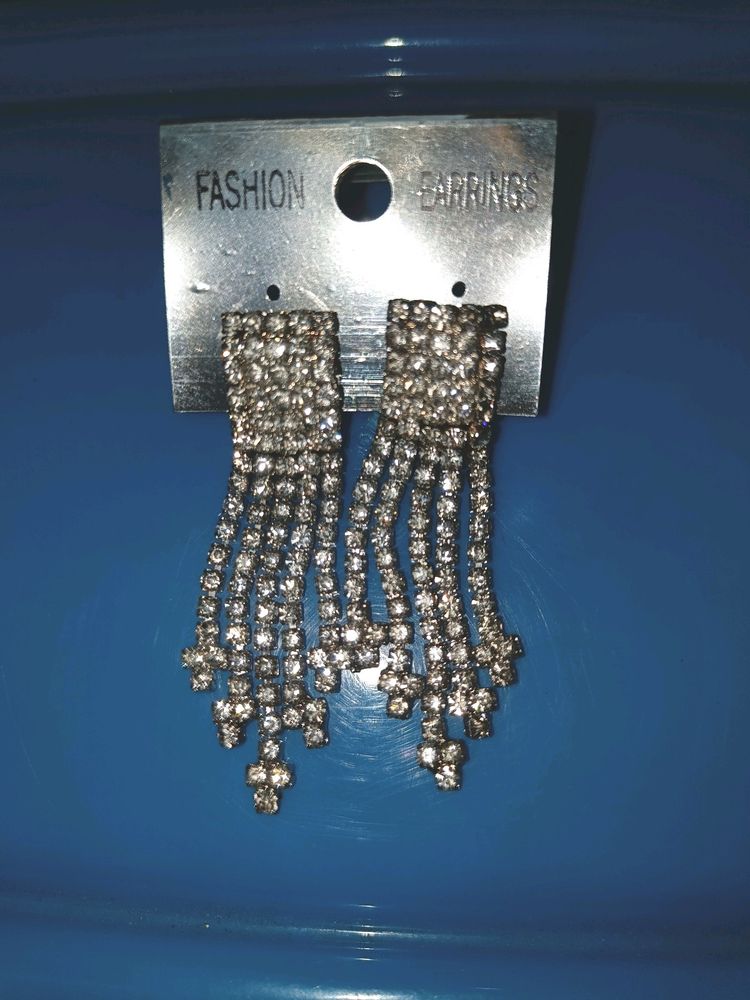 Party Wear Diamonds Earrings