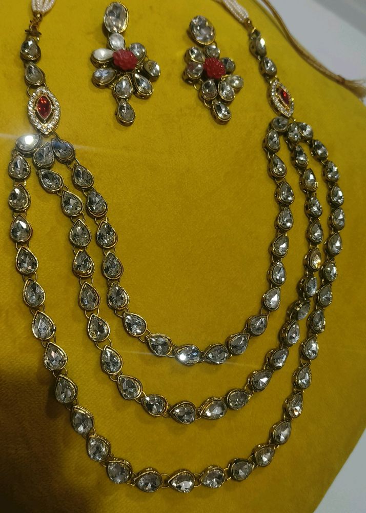 Heavy Rich Look Kundan Set