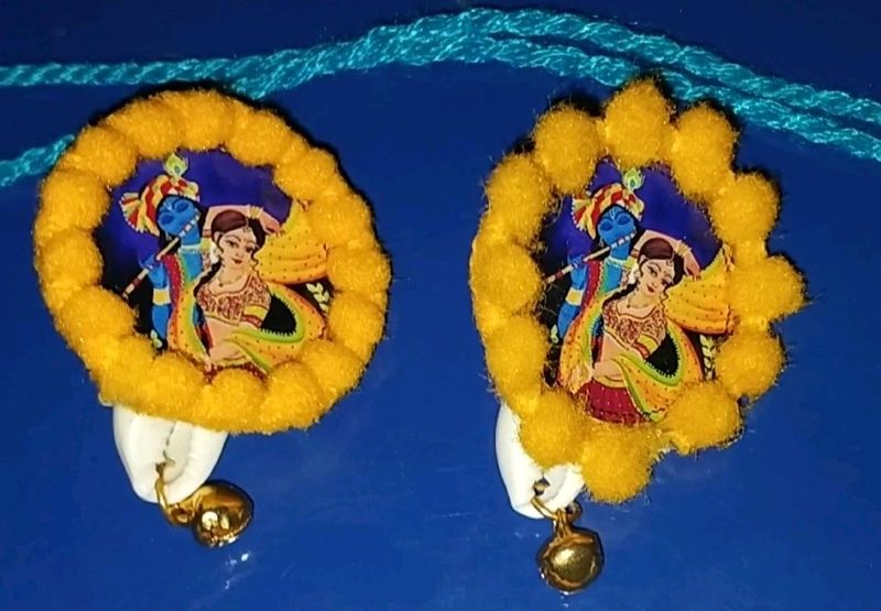 Radhakrishnan Earrings 🌸