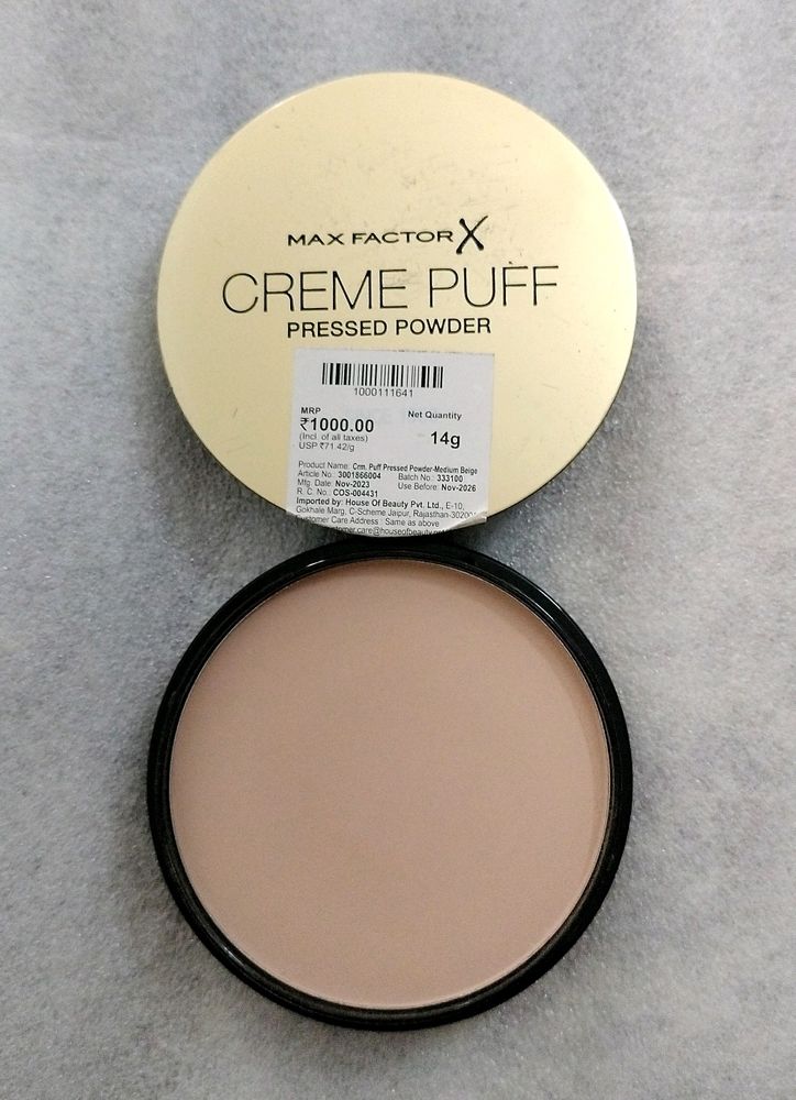 Max Factor Cream Puff Press Powder