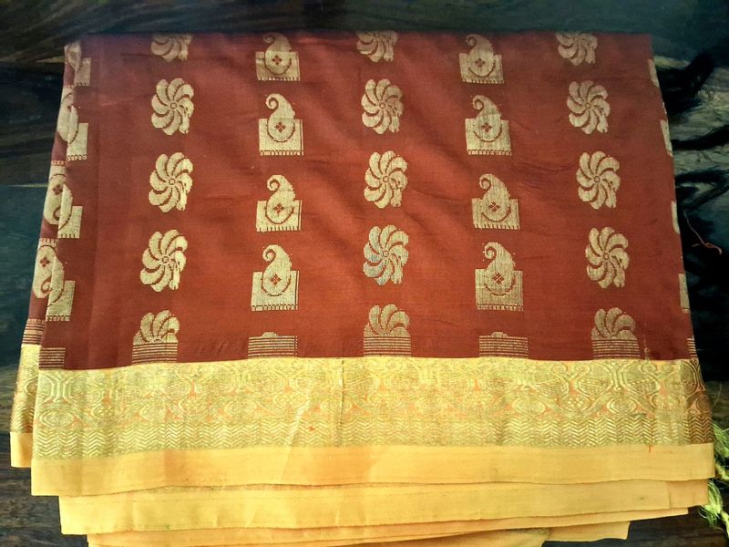 Pure Banarasi Silk Saree Bought In Kanchipuram