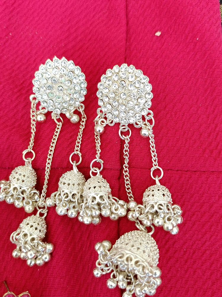 Combo Of 12 Heavy Earrings