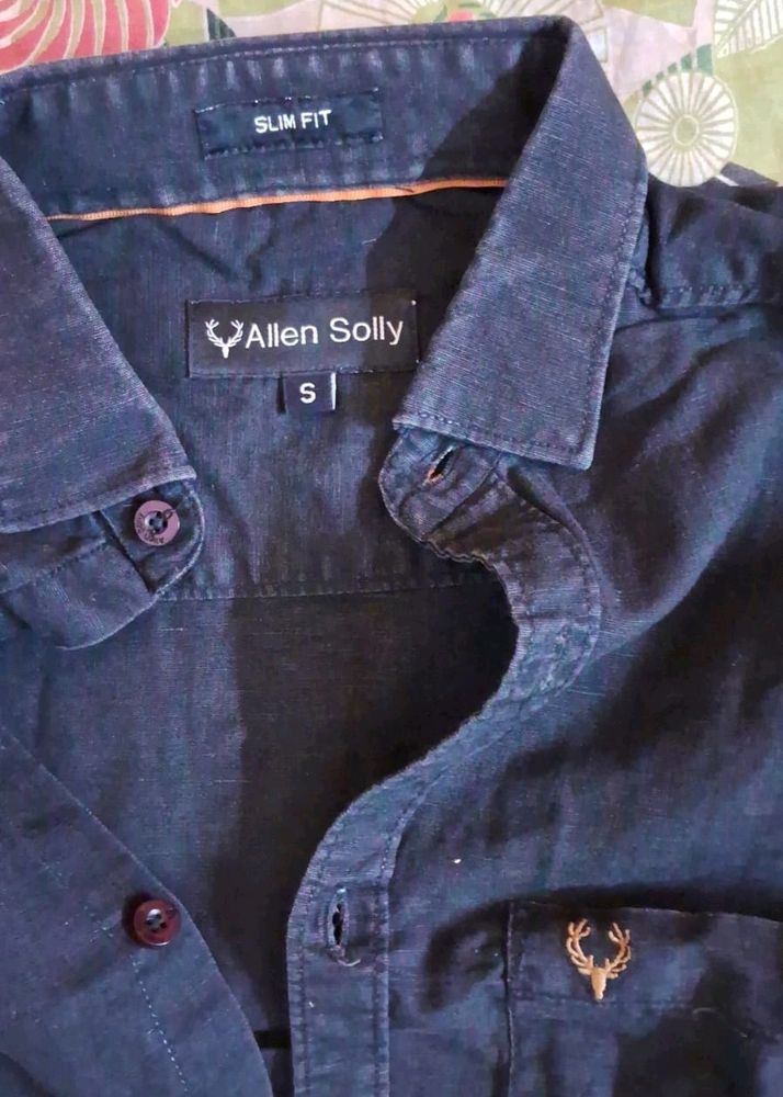 Allensolly Navyblue Shirt.