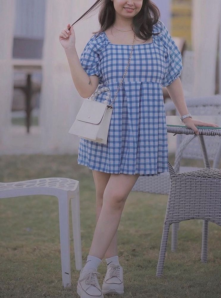 Gingham Dress