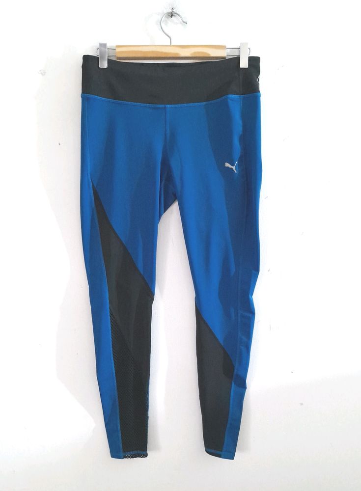 Black&Blue Elastic Waist Active Wear Pant (Women)