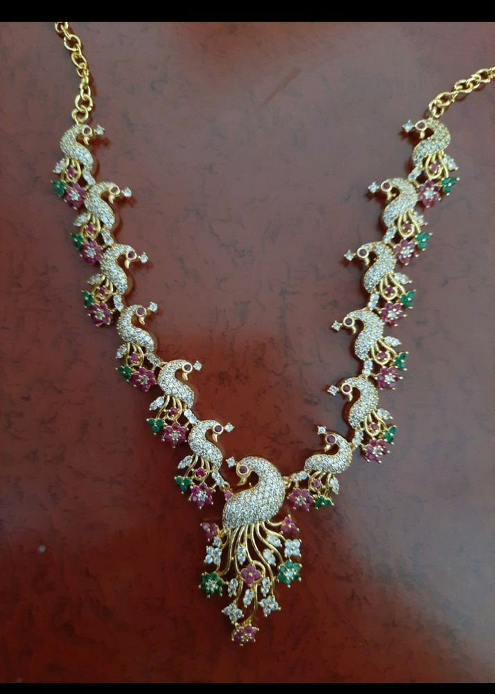 Peacock Necklace Brand new