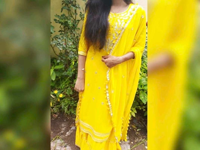 Yellow Kurta Set