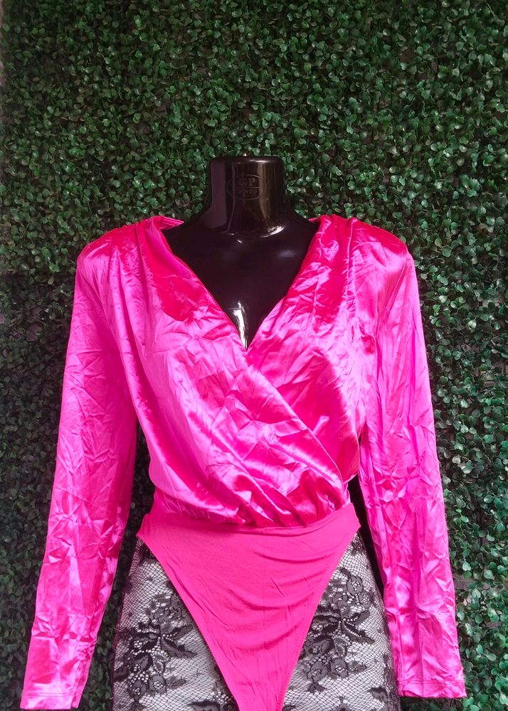 Neon PINK Bodysuit