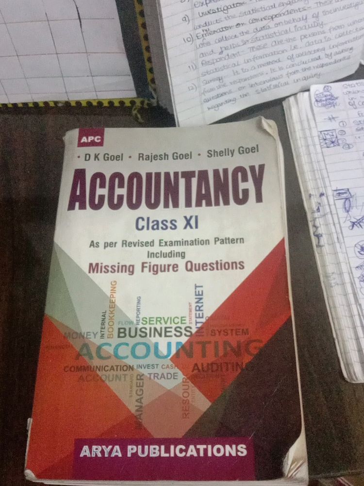 Accounts Class 11 Book D.K Goel,Rajesh Goel