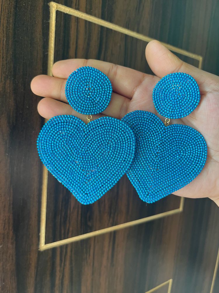 Handmade Heart Earrings