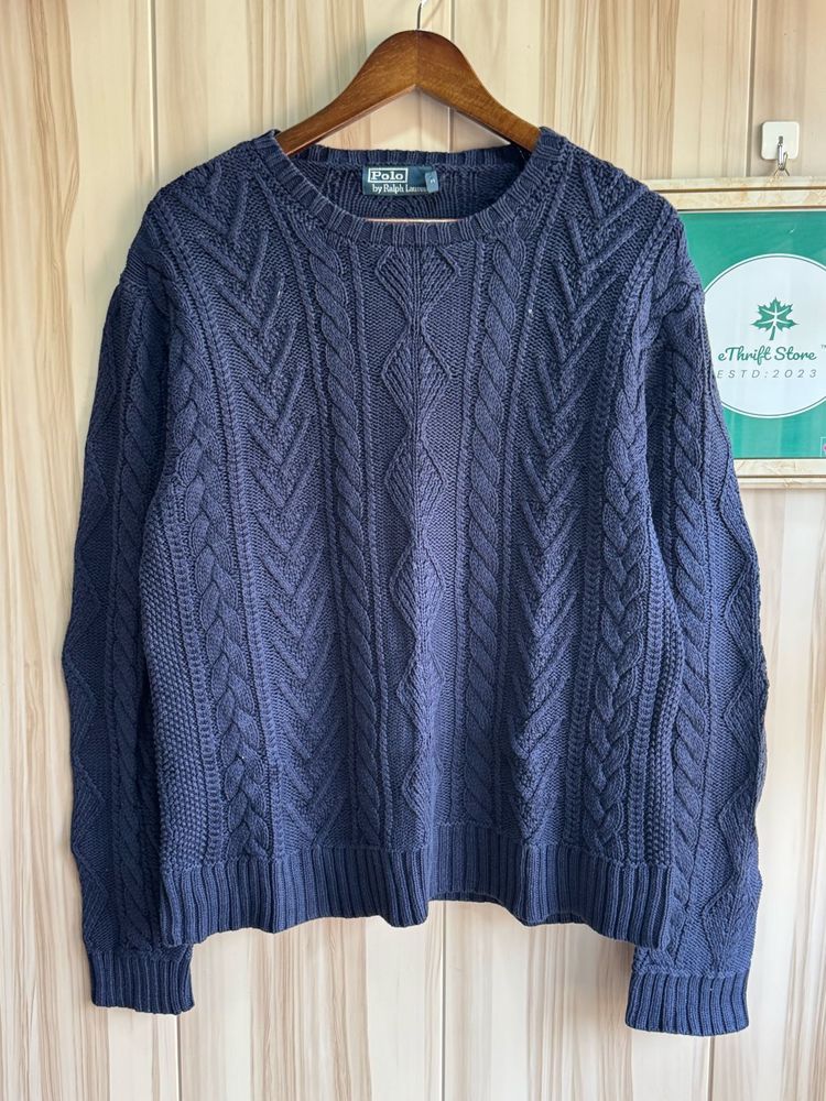 Ralph Lauren Cable Crew Knitwear Sweater