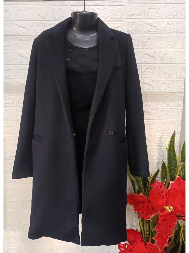 Imported Unisex Navyblue Overcoat