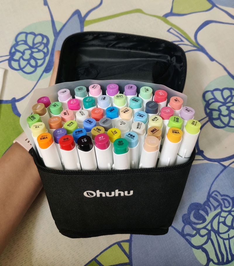 Ohuhu Markers Set Of 48 Colours