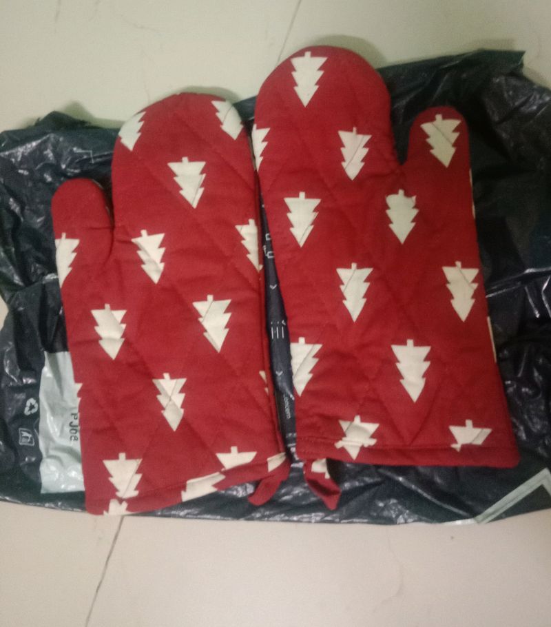 Oven Used Padded Gloves