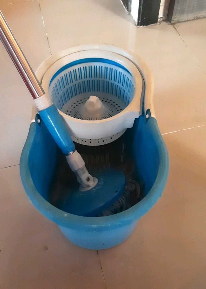 Easy Magic Spin Floor Mop and Bucket