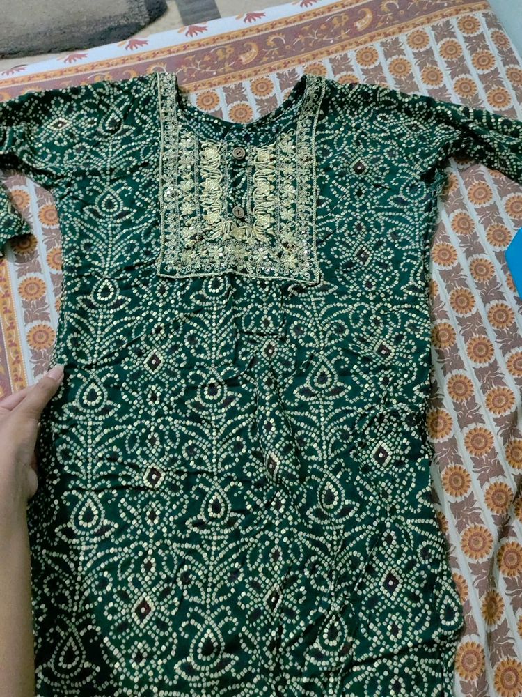 🆕🟢Green Kurti💫💫💫