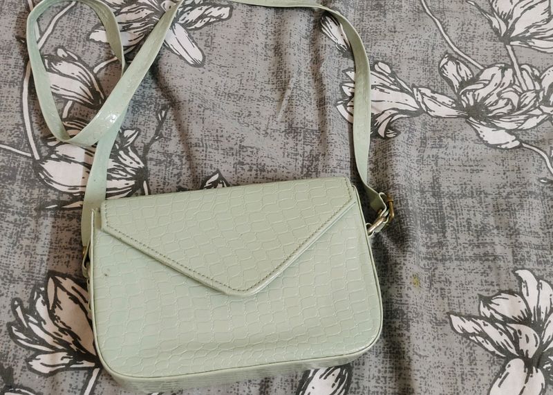 Green Sling Bag