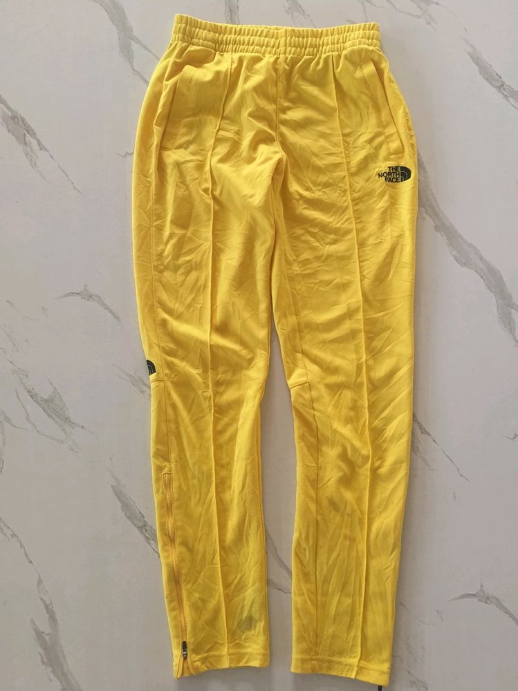 NORTH FACE YELLOW LOWER TRACKPANT